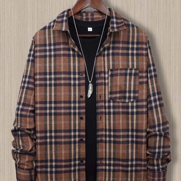 Brown Mens Coat